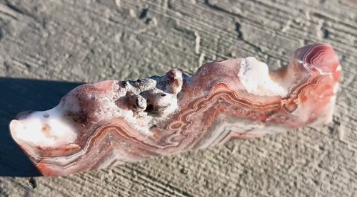 Exhibición de ágata de encaje Laguna pulida extraída en México losa pulida por vendedor de EE. UU. - Imagen 8 de 13