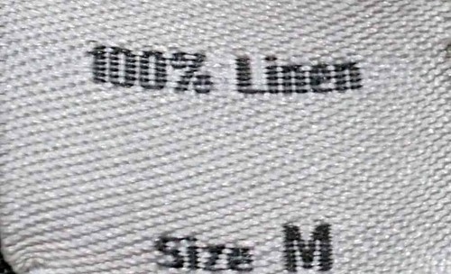 NOMADIC TRADERS M Muted Moss Green 100% Linen Shirt Top Mandarin Collar - Picture 6 of 6