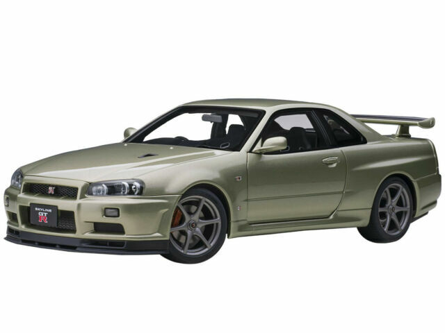 AUTOart Nissan Skyline GT-R (R34) V, Car Model Scale 1:18 for sale