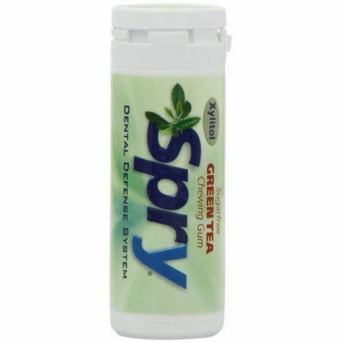 Spry Xylitol Gum Natural Green Tea 30ct for sale online eBay