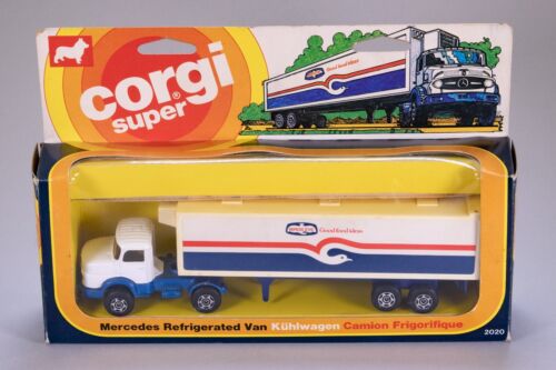 Corgi Super Juniors 2020 Mercedes Benz Refrigerated Truck 'Birds Eye'
