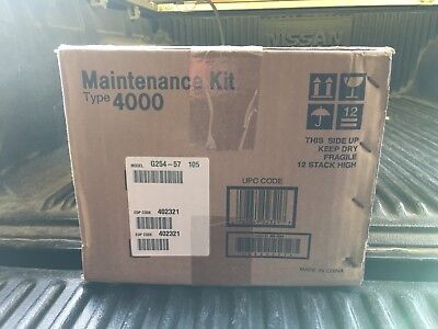NEW GENUINE RICOH 402321 TYPE 4000 MAINTENANCE KIT CL4000DN OEM.