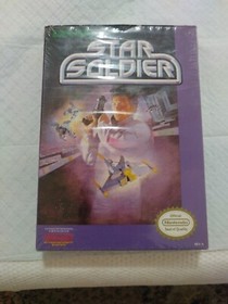 Star Soldier NES  Authentic  1988 