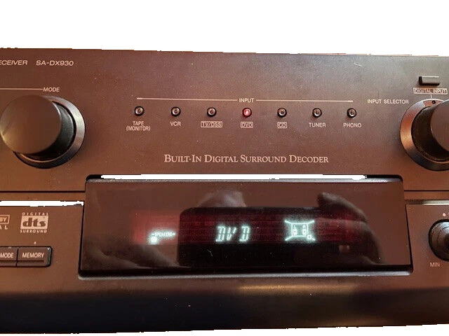 Technics SA-DX940 5.1 AV Stereo Receiver - Dolby Digital DTS - Image 4 of 4
