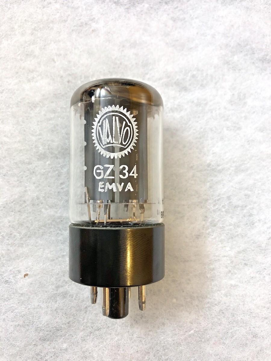 Mullard GZ34 / 5AR4 ノコギリ型 Sylvania Label Mullard Gz34 5AR4 Valvo Label NOS Excellent Testing Values