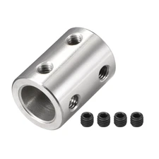 Shaft Coupling 6mm to 10mm L22xD16 Robot Motor Wheel Rigid Coupler Connector