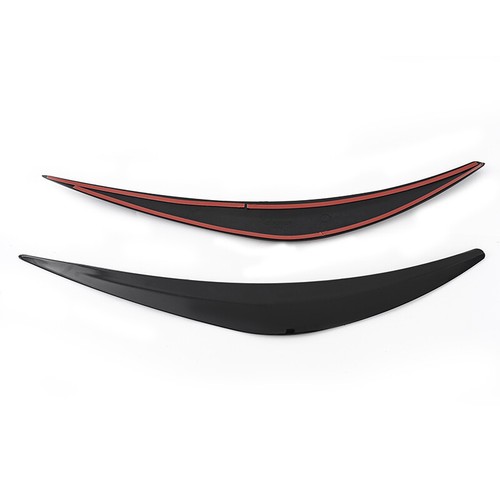 Headlight Eyelid Headlamp Eyebrow Strip Trim Cover for Infiniti Q50 2014-2019 2x - Picture 7 of 9