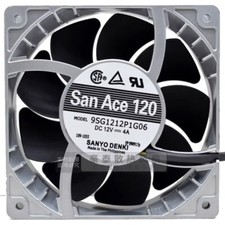 SANYO 9SG1212P1G06 12038 DC12V 4A 12CM 4-Wire Inverter Cooling Fan