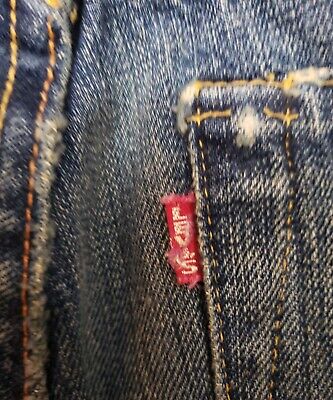 LEVIS S501XX Big E Selvedge Jeans Vintage LVC 1944 Rare Replica 29(27×31)