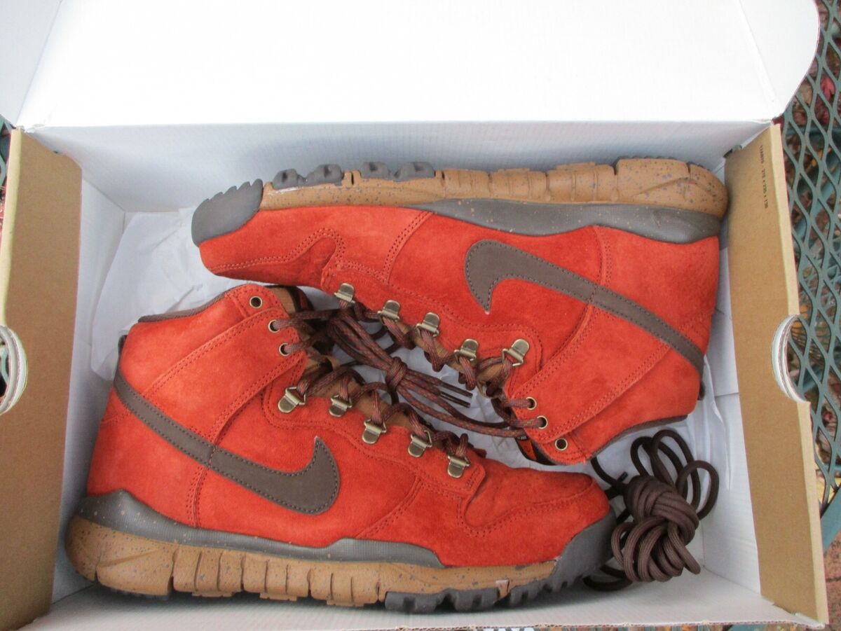 NIKE SB Dunk High OMS x Poler Sneakers Boots, Men's Sz 10 NIKE SB Dunk High OMS x Poler Sneakers Boots, Men's Sz 10