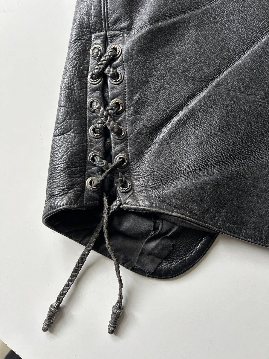 ジャケット・アウター leather vest archive CHROME HEARTS Chrome Hearts Leather Vest with Hardware – Justin Reed