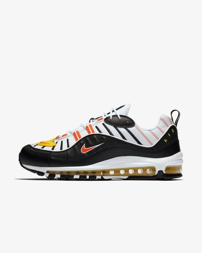 Nike Air Max 98 Zapatos Zapatillas para hombre Blanco/Negro 640744-016  tamaño 7-13 | eBay