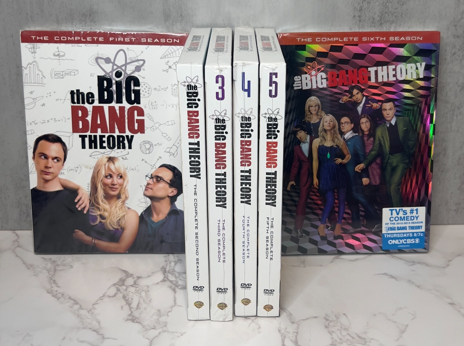 The Big Bang Theory DVD Box Sets Seasons 1-6 BRAND NEW SEALED- Kaley ...