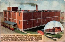 Memphis, TN Rawleigh's Stock Dip Factory Postcard