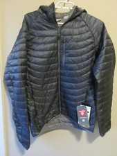 Mens New Dynafit TLT Primaloft Hoody Jacket Size Small Color Asphalt