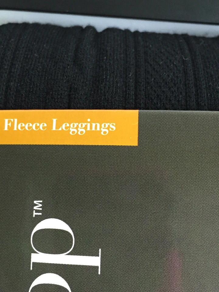 Leggings West Loop Mujer Talla M/L Negro Textura Polar Poliéster Mezcla Spandex  Foto 3 de 4