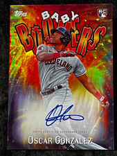 2023 Topps FOIL REFRACTOR Baby Boomers ROOKIE AUTO Oscar Gonzalez item 20