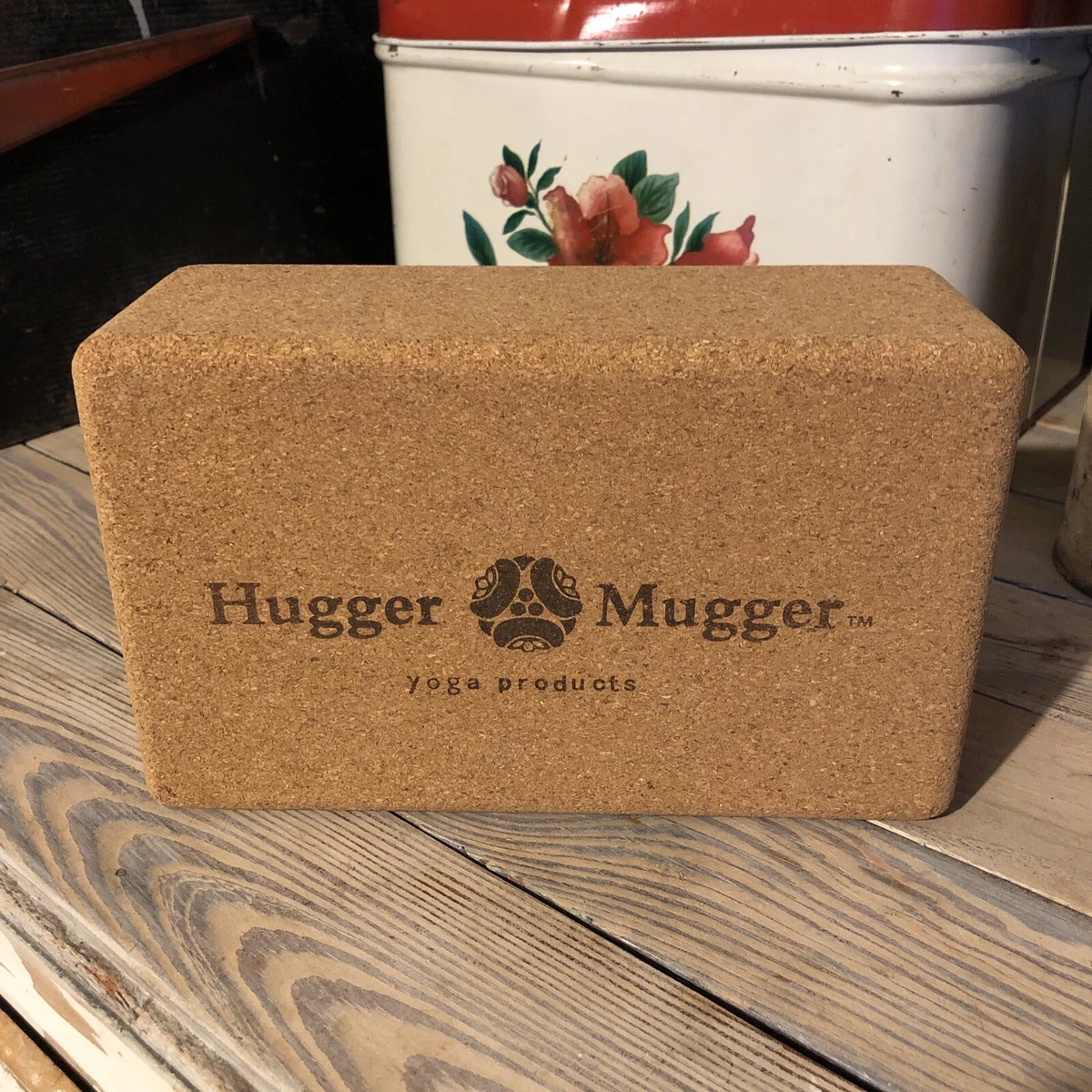 Hugger Mugger Solid Cork Yoga Block New With Out Tags