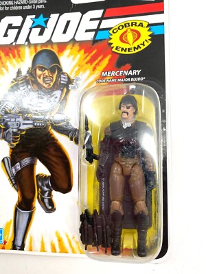 GI JOE Major Bludd 未開封 g.i.ジョー cobra MAJOR BLUDD MERCENARY GI JOE 25TH ANNIVERSARY ACTION FIGURE NEW