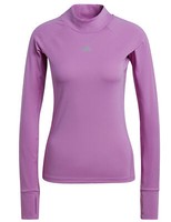 Adidas Damen Warm Funktionsshirt Langarm Training Shirt Techfit Aeroready Gr.Xs