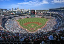 Atlanta Braves Turner Field MLB Baseball Stadium Photo Photograph Chipper Jones
