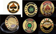 Poker Moneta CardProtector / Szczęście Złote / Srebro / Metal