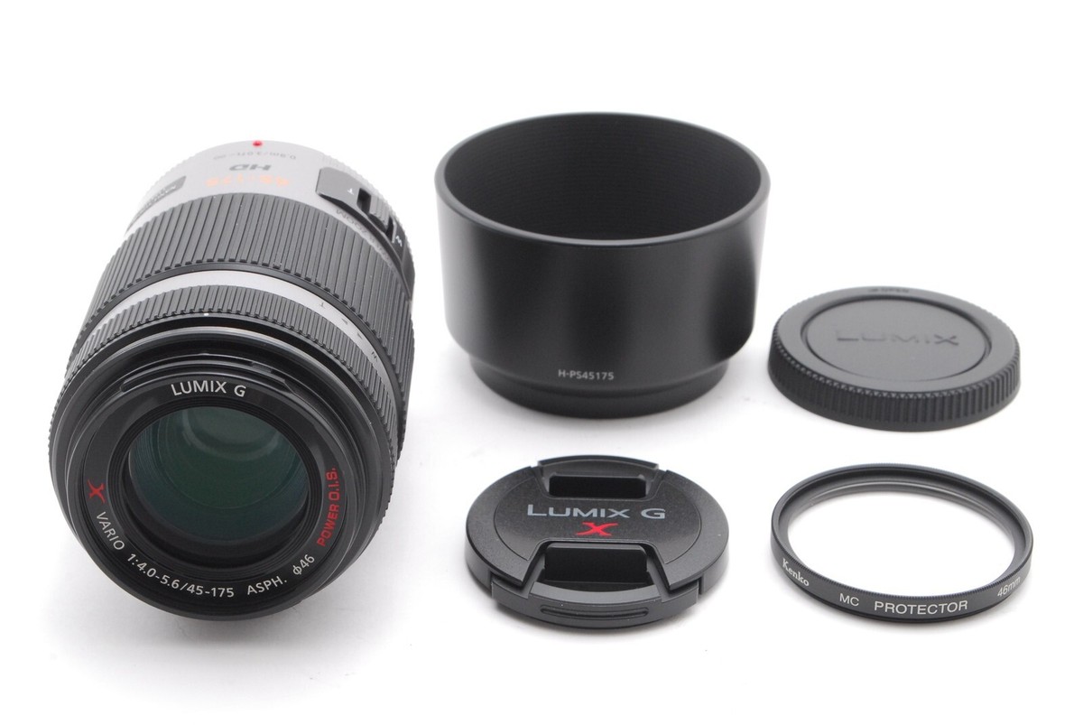 美品 LUMIX G X VARIO 45-175mm F4-5.6 Top Mint] Panasonic LUMIX G X VARIO PZ 45-175mm F/4.0-5.6
