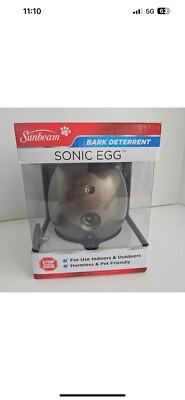 Bark Device Sonic Egg Dog Bark Control Sunbeam Sonic Egg