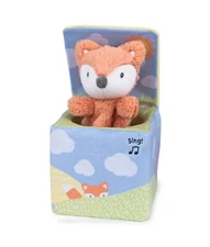 NEW Gund Fox In A Box Animated Musical Jack in the Box Lil Luvs Peekaboo Plush!