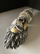 🌟Agua Santa Beer Tap Handle Lot Skeleton Skull Craft California Santa Maria