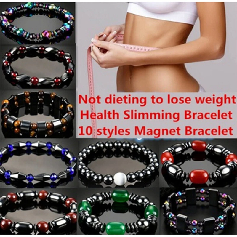 Weight loss magnetic therapy stone best sale bracelet