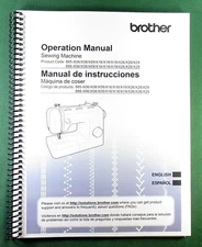 Brother XM3700 Instruction Manual: 53 Pages & Protective Covers!