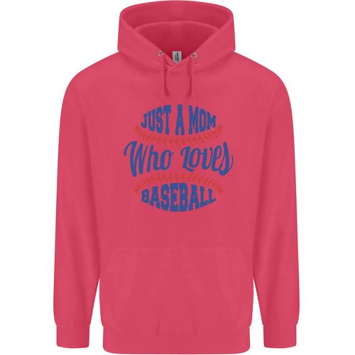 Just a Mom Who Loves Baseball Childrens Kids Hoodie - Picture 32 of 64