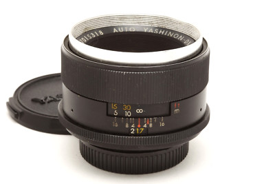 Yashica 50mm f1.7 Auto Yashinon-DX M42 Screw Mount Lens #47856
