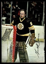1977-78 O-Pee-Chee Glossy Inserts (Square Corners) Gerry Cheevers Boston Bruins