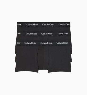 Calvin Klein Cotton Stretch Low Rise Trunk Pack NB2614