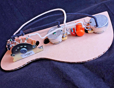 Fertig gebaute Fender USA Telecaster Tele Kabel Upgrade/Webstuhl/Kabelbaum 3,4 & 5-Wege