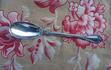 CUILLER À CAVIAR ANCIENNE EN MÉTAL ARGENTÉ - ALFÉNIDE