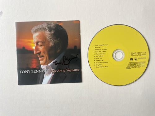 TONY BENNETT - Art Of Romance CD Album - SIGNED - Genuine Signature - Picture 2 of 2