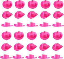 Cute Miniature Hat, 30 PCS Pink Plastic Mini Hats Plastic Cute Doll Hats Decorat