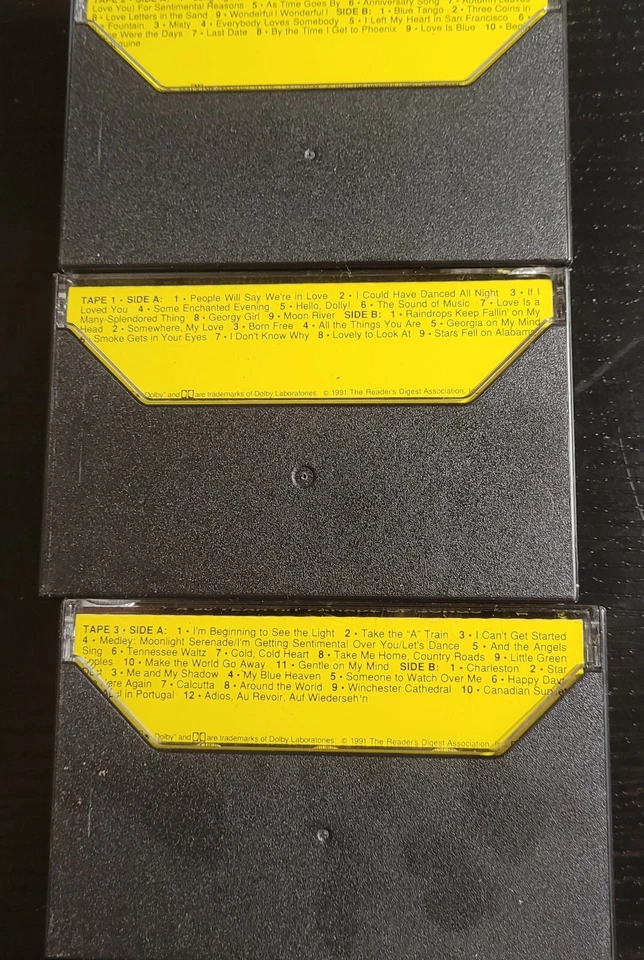 Reader’s Digest Lawrence Welk 50 Year Hit Parade Cassette Tapes Lot of 3 Foto 2 de 4