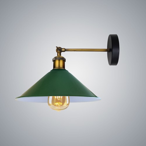 Plug In Wall Light Indoor Wall Lamp With Dimmer Switch Metal Industrial E27 - Picture 13 of 68