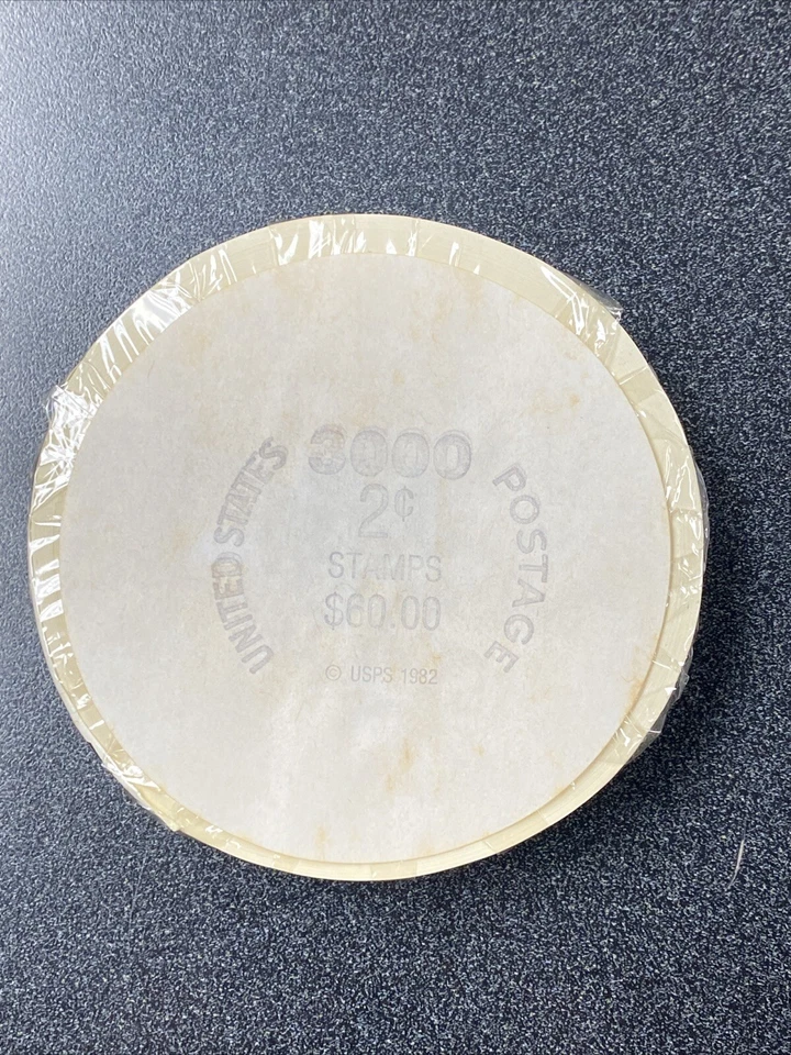 2226 Roll Of 3,000 Mint & Sealed 2c Locomotive 1870s - Image 2 of 3