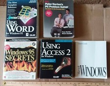 Lot of 5 Computer Program Books - Used
