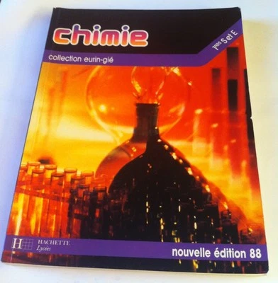 Chimie 1res S et E Par Odile Durupthy, André Durupthy 1988 - Photo 1/4