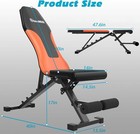 Weight Bench Adjustable Workout Bench for Home Exercise Gym Strength Training Us