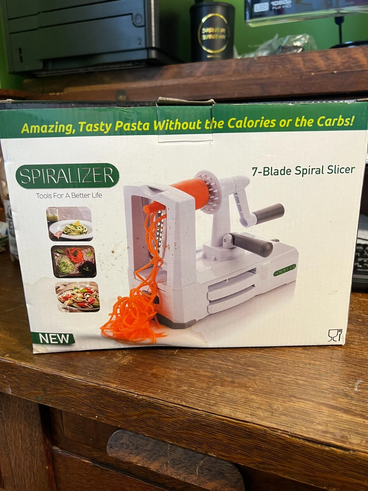 Spiralizer 7-Blade Vegetable Slicer, Strongest-and-Heaviest Spiral Slicer
