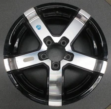 Hi-Spec Series 07 Aluminum Spoke 15x5" Trailer Wheel Rim 5 Lug 4.5 Flaws Lot 32