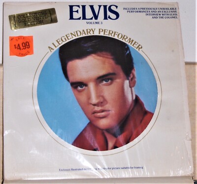 Elvis Presley A Legendary Performer カナダ盤 Elvis – A Legendary Performer – Box Set (Compilation, Deluxe