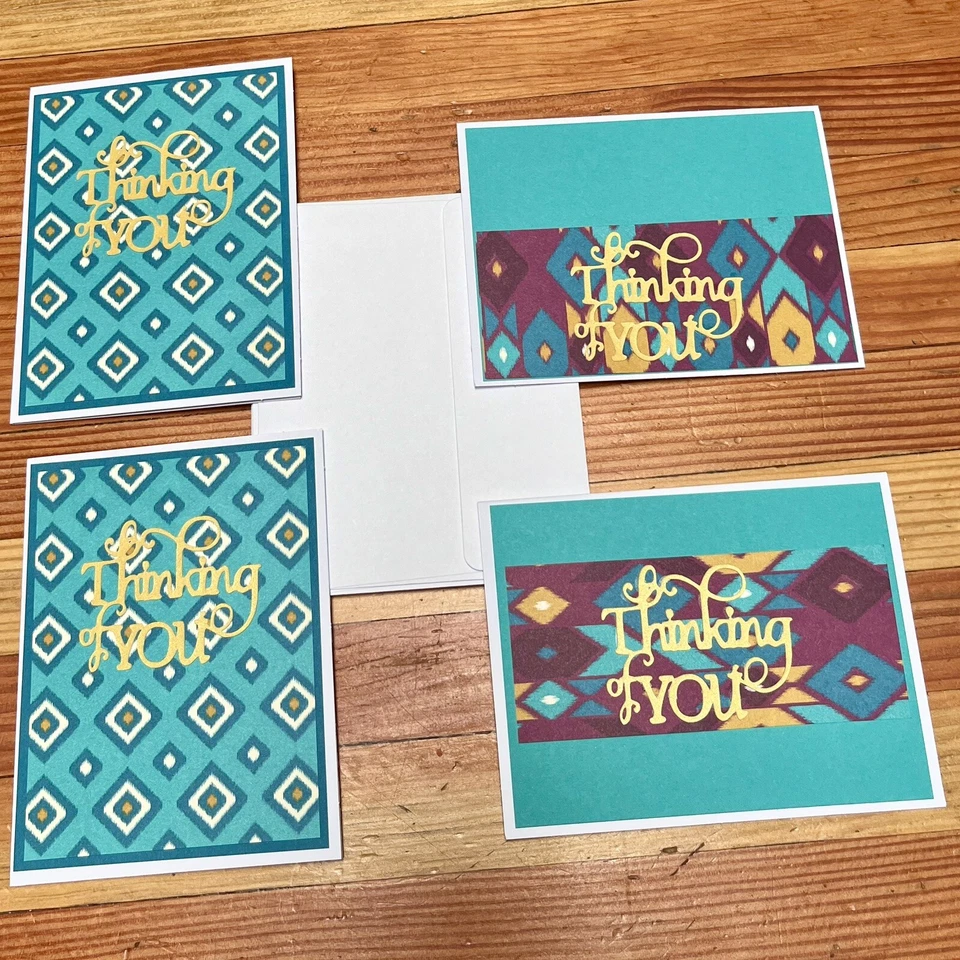 8 StampIn’ Up! Tarjetas de felicitación y sobre, Bohemian DSP, Southwest, Thinking Of U Foto 3 de 3